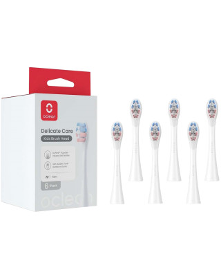 Насадки для зубної щітки Oclean Delicate Care P3K1 White 6 шт (6970810557404)