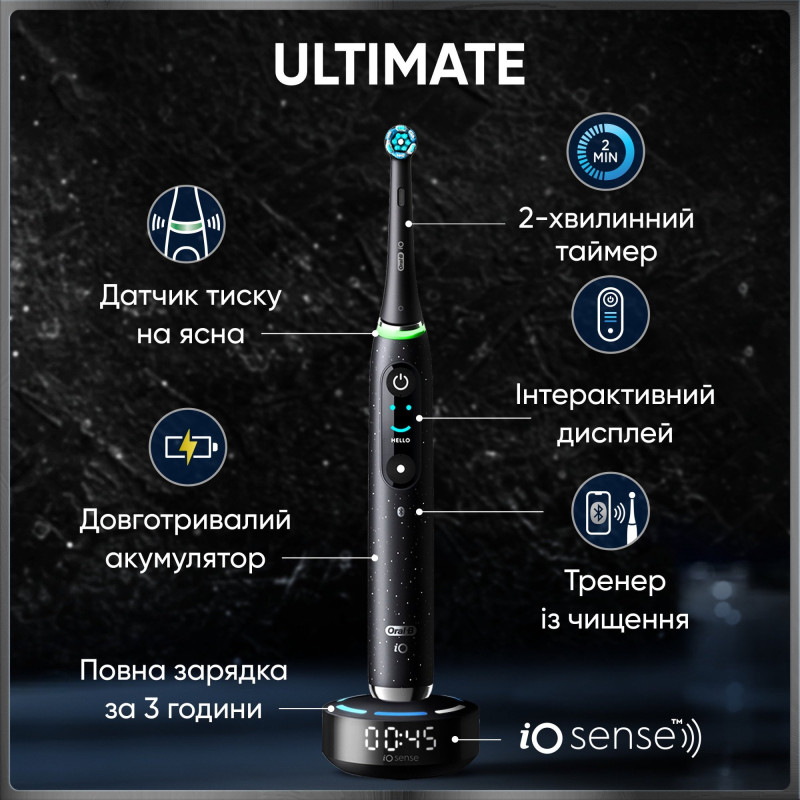 Зубна щітка Oral-B iO Series 10 iOM10.1B4.2AD Black