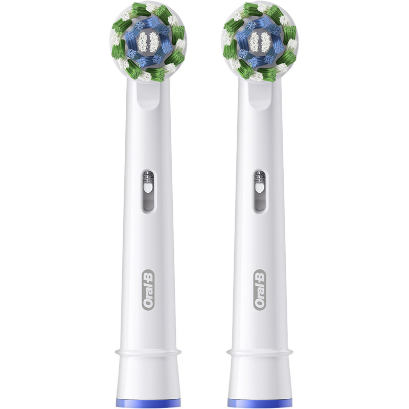 Насадки для електричної зубної щітки Oral-B Pro Cross Action, 2 шт білі (8006540847725)