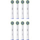 Насадки для електричної зубної щітки Oral-b Braun Pro Cross Action, 8 шт білі (8006540847855)