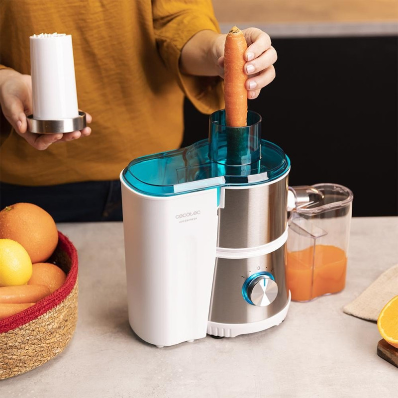 Соковитискач Cecotec Juice & Fresh 400 Titan White (CCTC-04154)