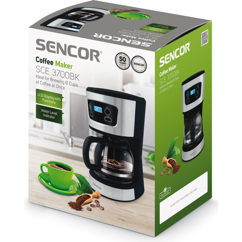 Кавоварка Sencor SCE 3700BK