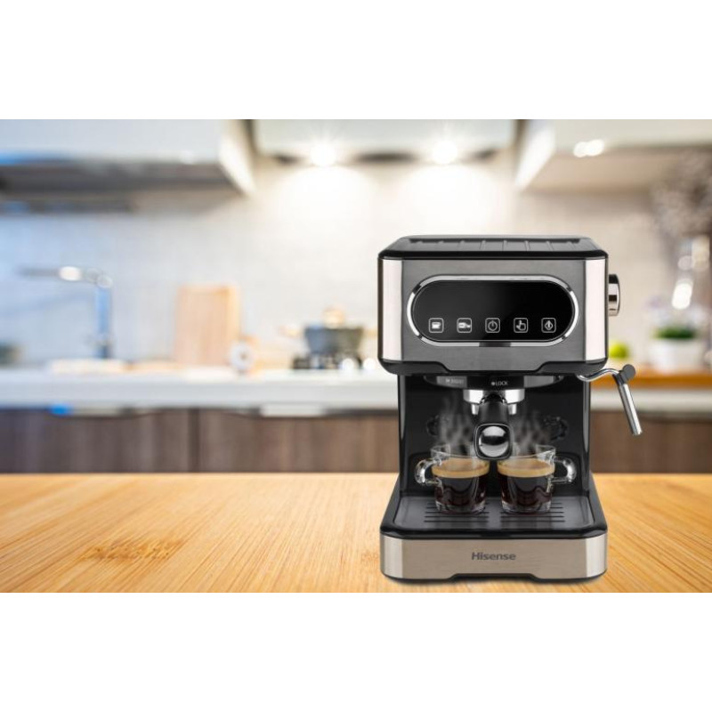 Кавоварка HISENSE HESCM15DBK