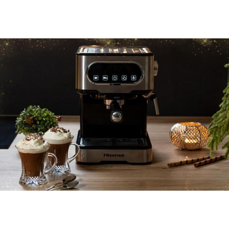 Кавоварка HISENSE HESCM15DBK