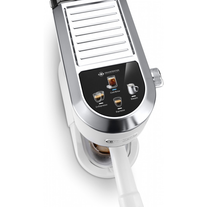 Рожкова кавоварка DeLonghi EC 890 WI Dedica Duo