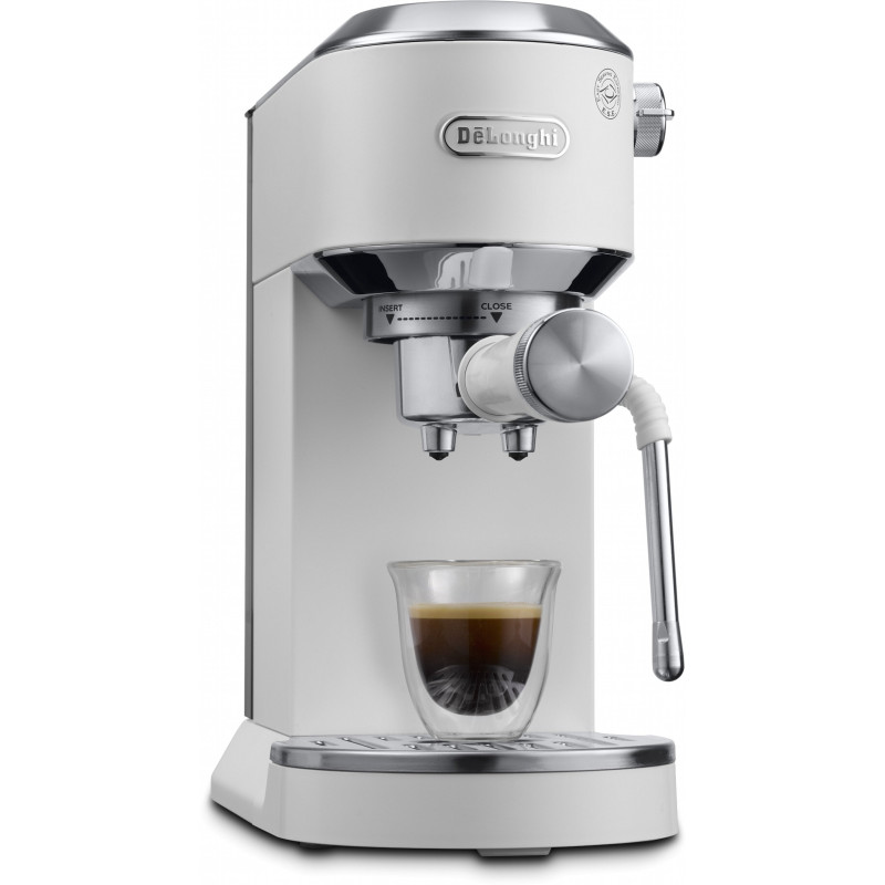 Рожкова кавоварка DeLonghi EC 890 WI Dedica Duo