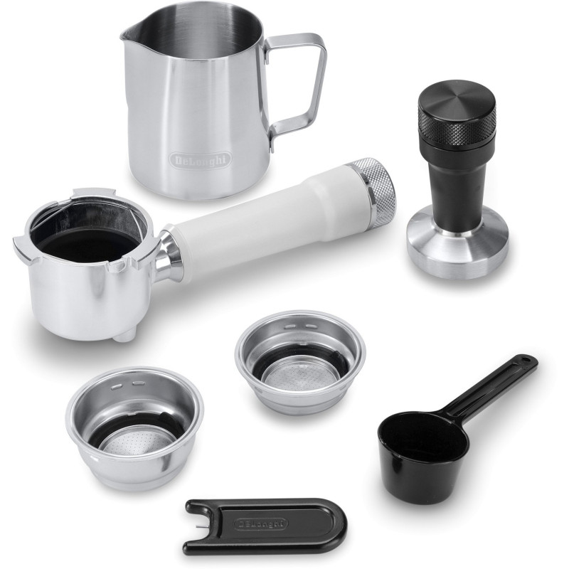 Рожкова кавоварка DeLonghi EC 890 WI Dedica Duo