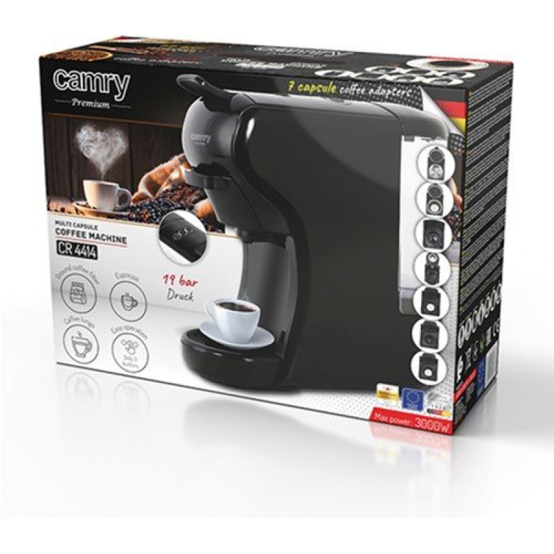 Кавоварка Camry CR 4414 black