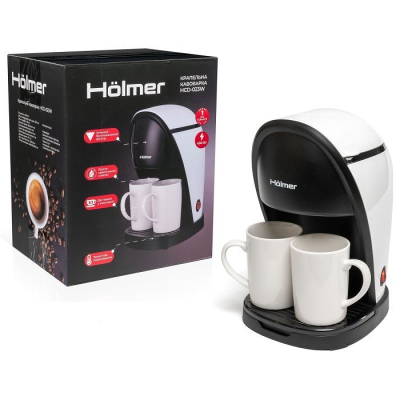 Кавоварка Holmer HCD-023W