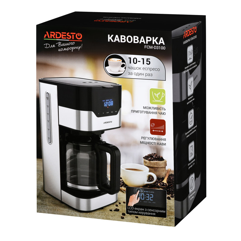 Кавоварка Ardesto FCM-D3100
