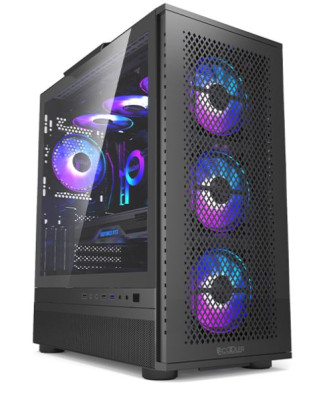 Корпус PcCOOLER ME200 MESH BK