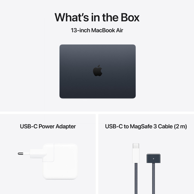 Ноутбук Apple MacBook Air 15 M5 A3448 Midnight (MDVK4UA/A)