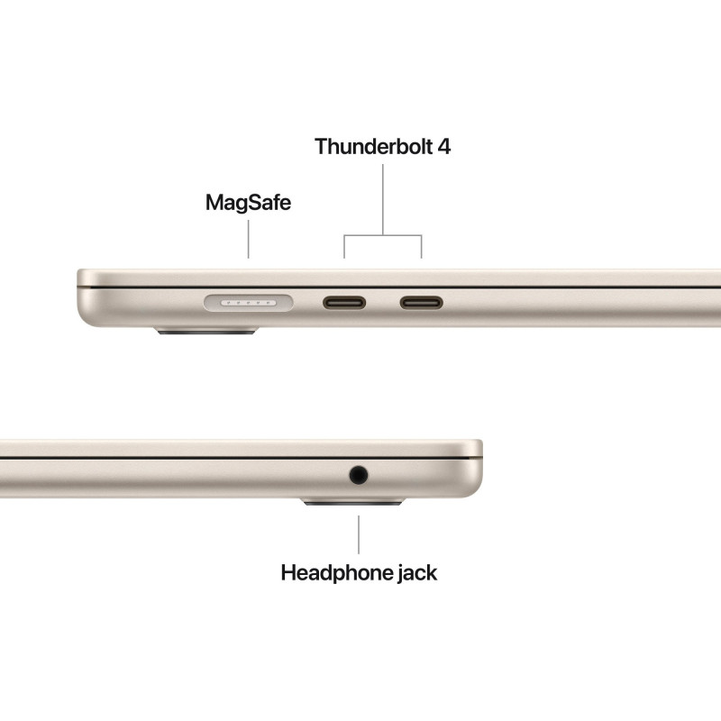 Ноутбук Apple MacBook Air 15 M5 A3448 Starlight (MDVE4UA/A)