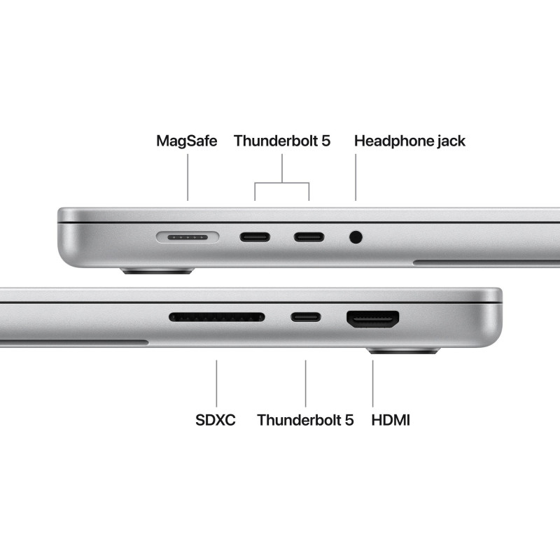 Ноутбук Apple MacBook Pro 16 A3428 M5 Pro Silver (MGE44UA/A)