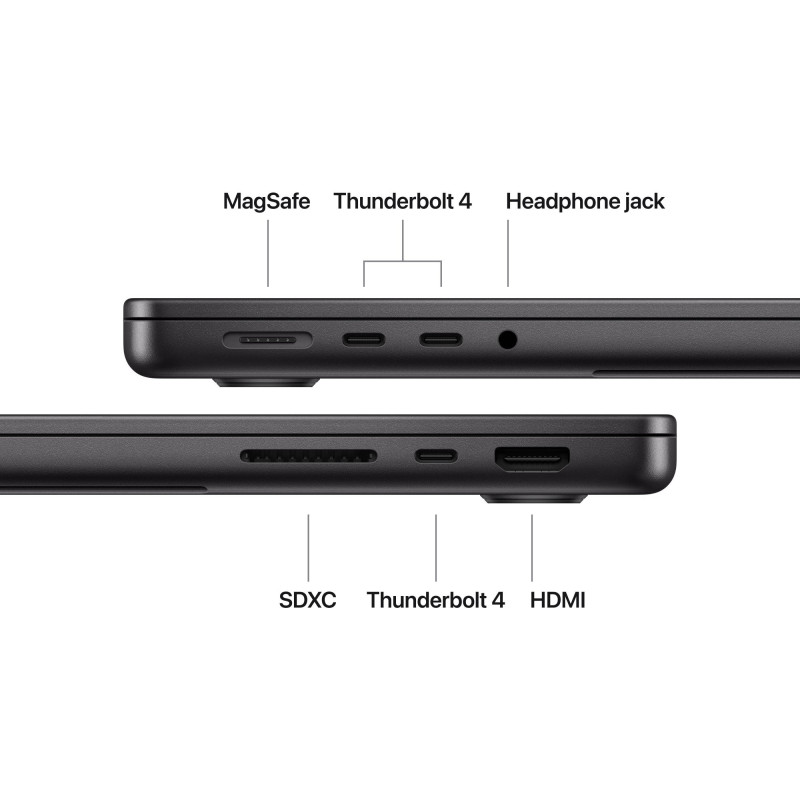 Ноутбук Apple MacBook Pro 14 A3434 M5 Space Black (MDE04UA/A)