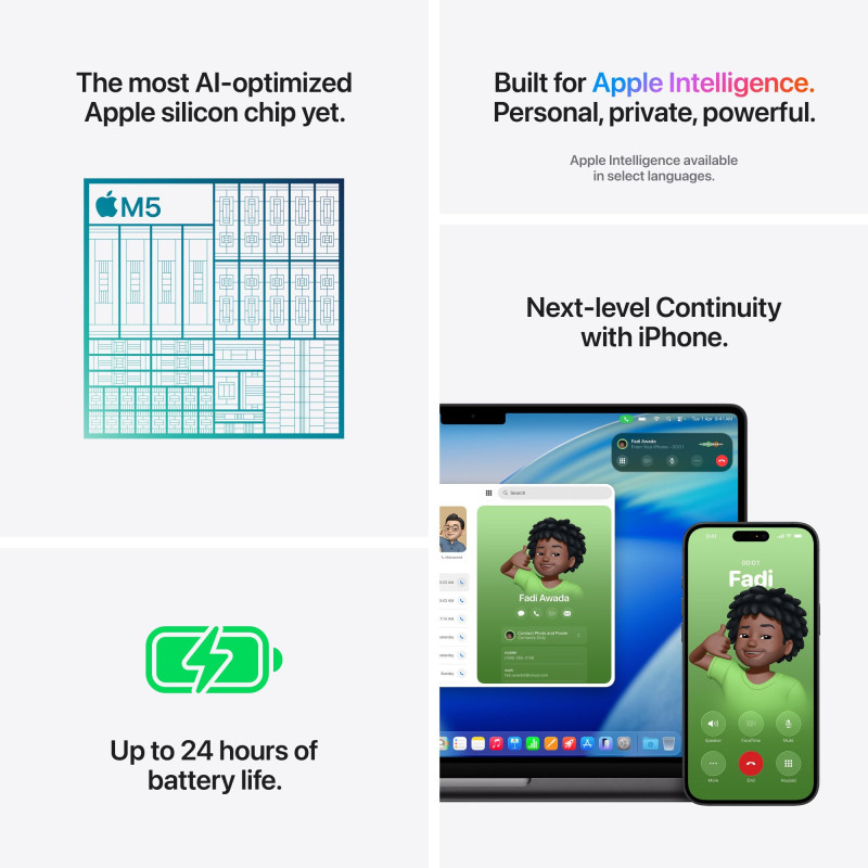 Ноутбук Apple MacBook Pro 14 A3434 M5 Space Black (MDE04UA/A)