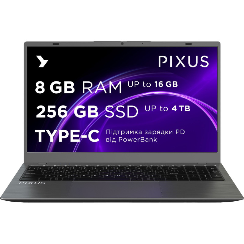 Ноутбук Pixus Bit Windows 11 (4897058531862)