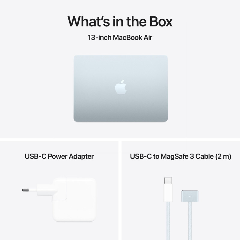 Ноутбук Apple MacBook Air 13 M5 A3449 Sky Blue (MDHK4UA/A)