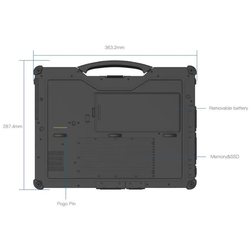 Ноутбук Vinga Scout X14A (X14A-1235161024B)