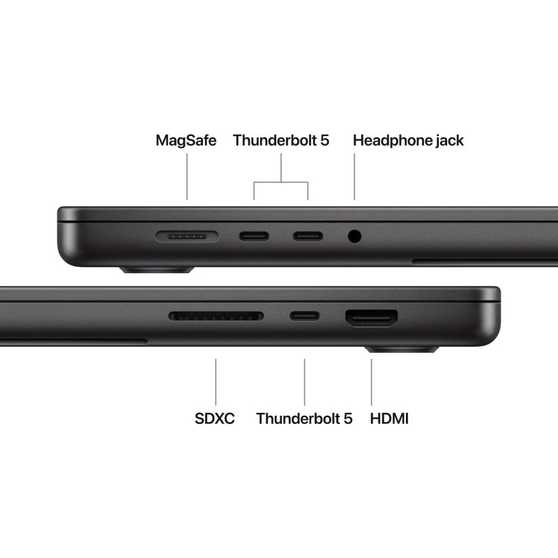 Ноутбук Apple MacBook Pro 16 A3428 M5 Pro Space Black (MGEC4UA/A)