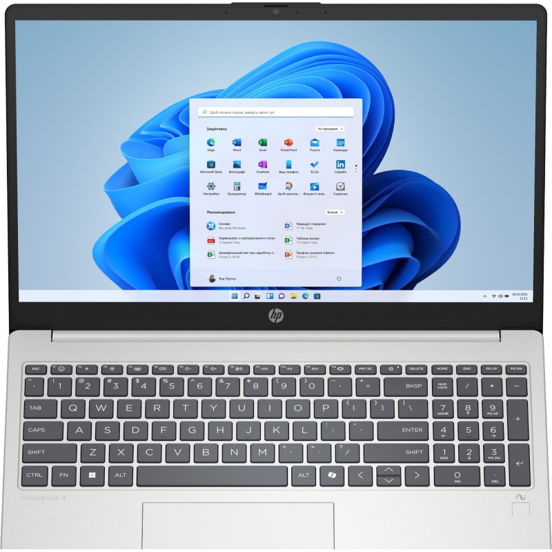 Ноутбук HP OmniBook 3 Next Gen AI 15-fn0017ua (D16GWEA)