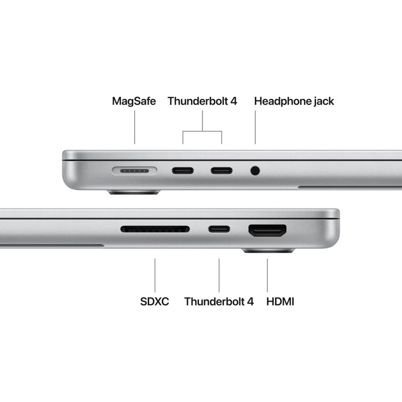 Ноутбук Apple MacBook Pro 14 A3434 M5 Silver (MDE54UA/A)