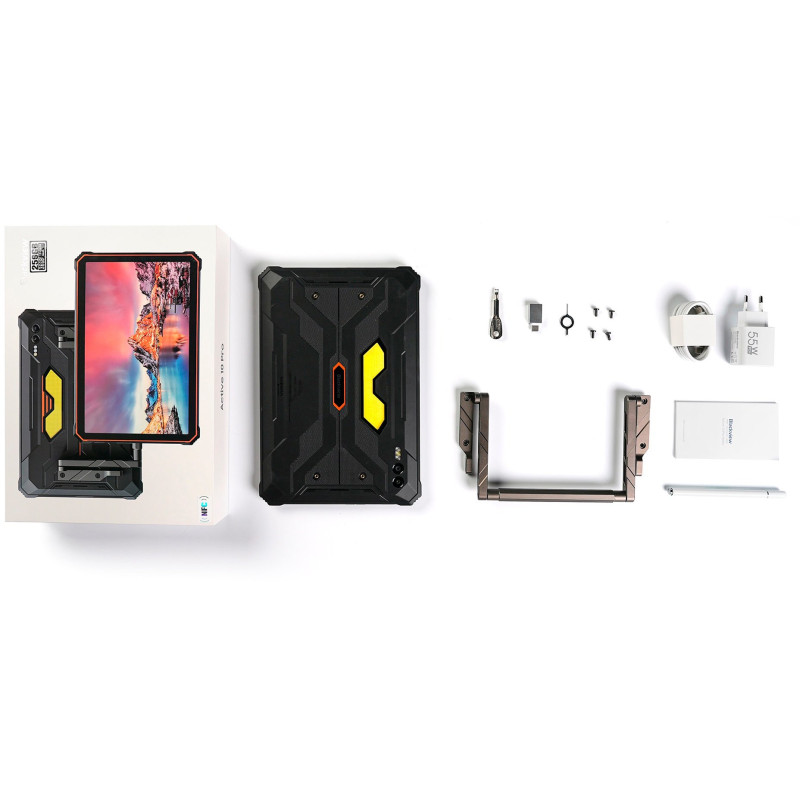 Планшет Blackview Tab Active 10 Pro 10.95 12/512GB 5G/LTE Black-Orange (6931548318804)