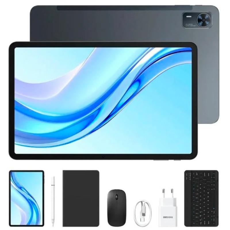 Планшет Doogee Tab E3+ 12 8/256GB 4G (LTE) Grey VIP Edition (6923740264300)