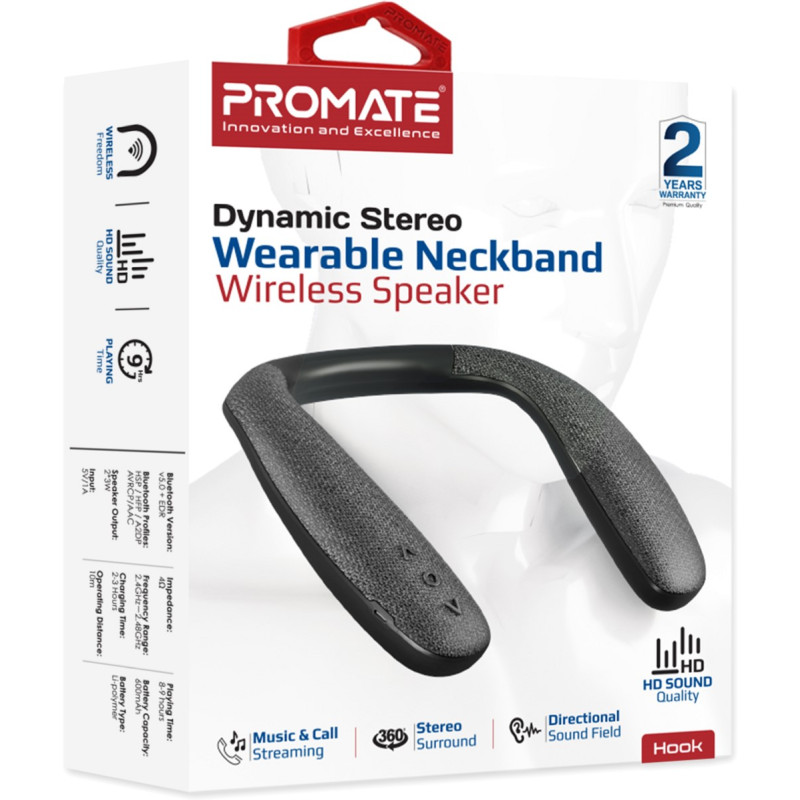 Акустична система Promate Hook 6W Black (hook.black)
