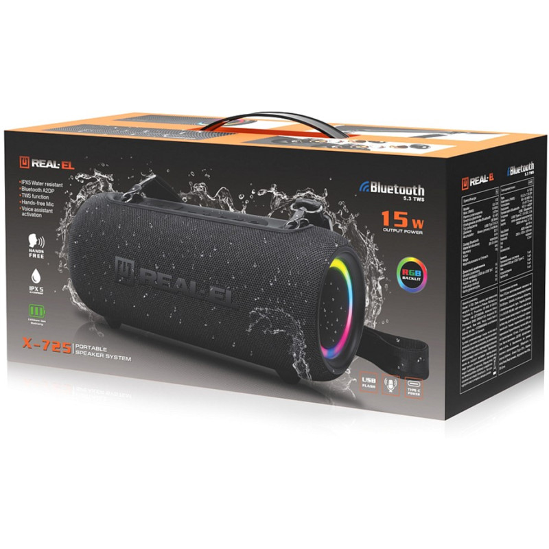 Акустична система REAL-EL X-725 (EL121600028)