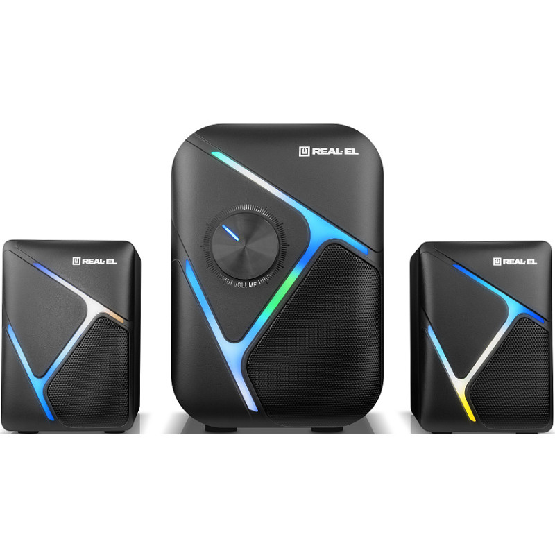 Акустична система REAL-EL M-320 Black (EL121300014)