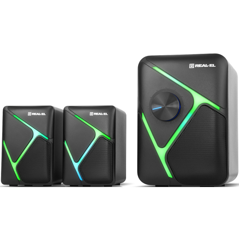Акустична система REAL-EL M-320 Black (EL121300014)