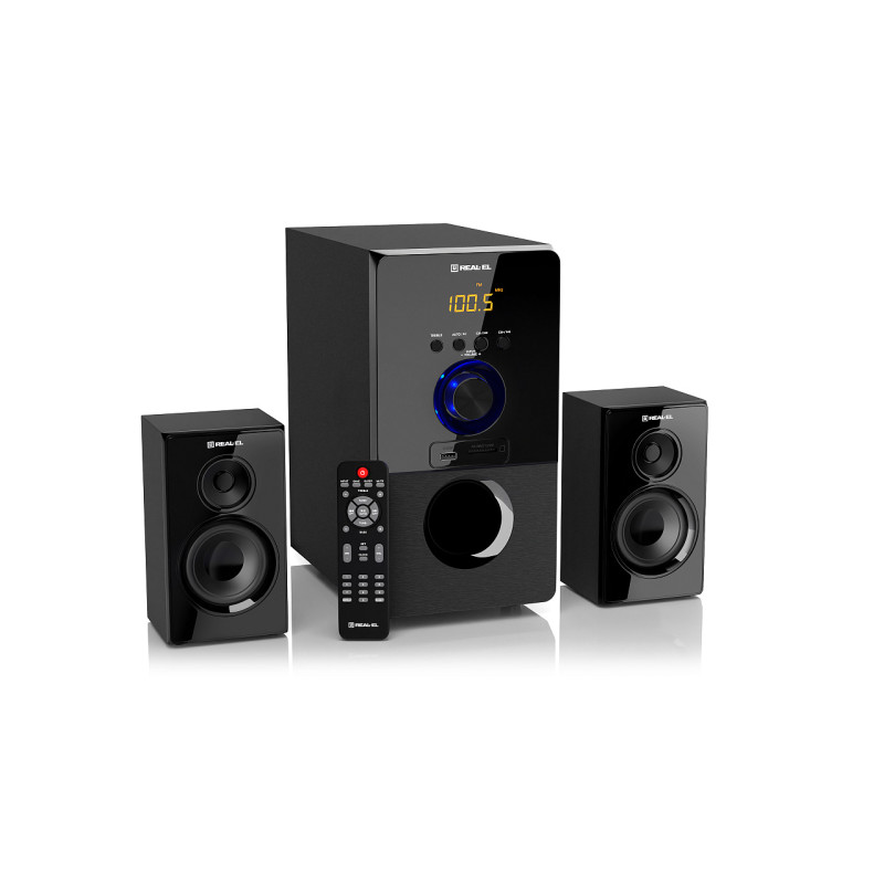 Акустична система REAL-EL M-555 Black (EL121300013)