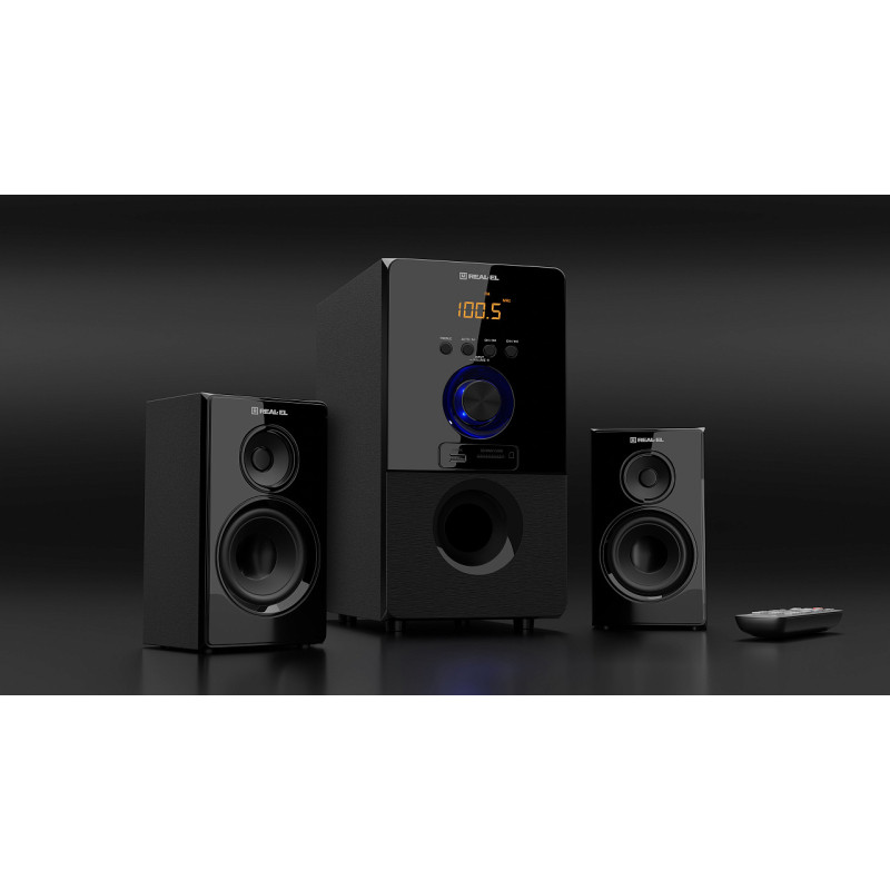 Акустична система REAL-EL M-555 Black (EL121300013)