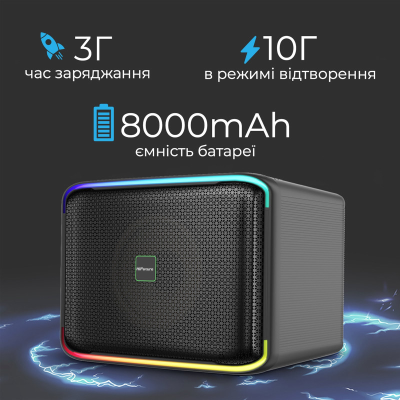 Акустична система HiFuture Event Horizon 100W Black (event horizon.black)