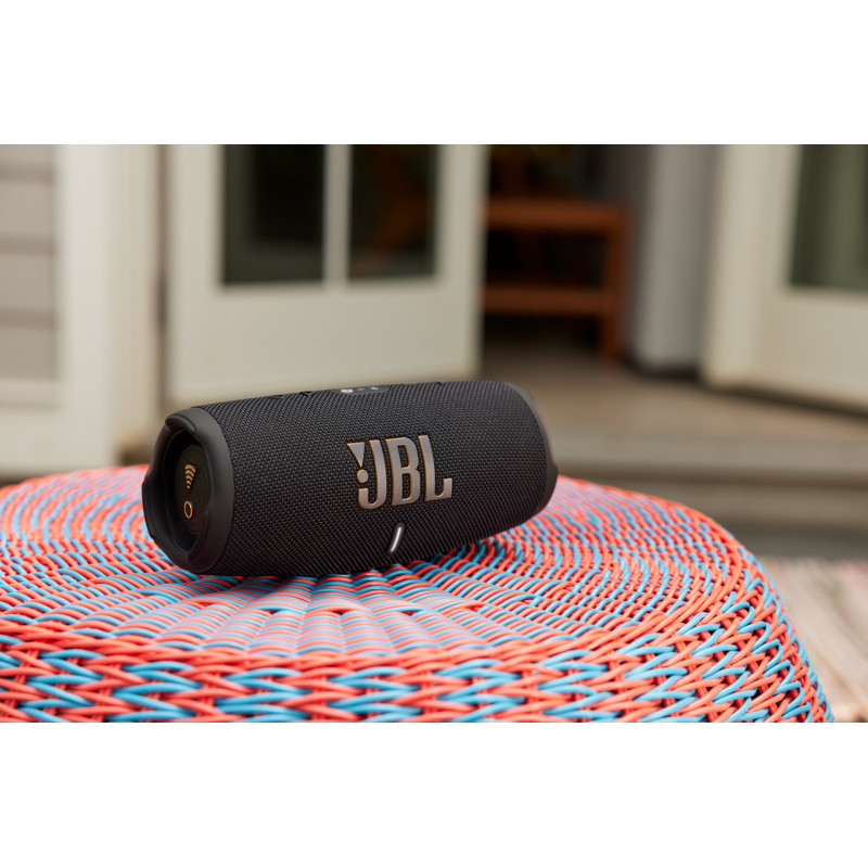 Акустична система JBL Charge 5 Wi-Fi Black (JBLCHARGE5WIFIBLK)