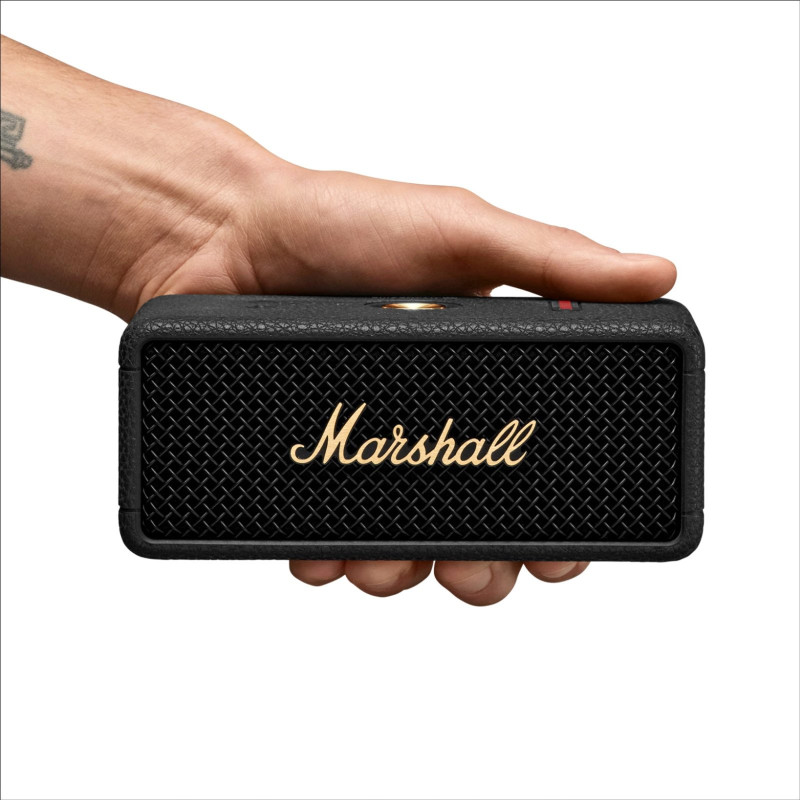 Акустична система Marshall Emberton III Black and Brass (1006709)