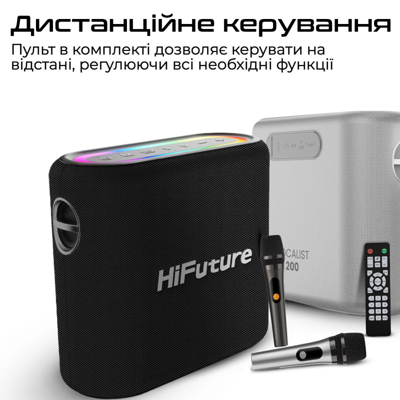 Hiffuture Vocalist300.llack акустична система
