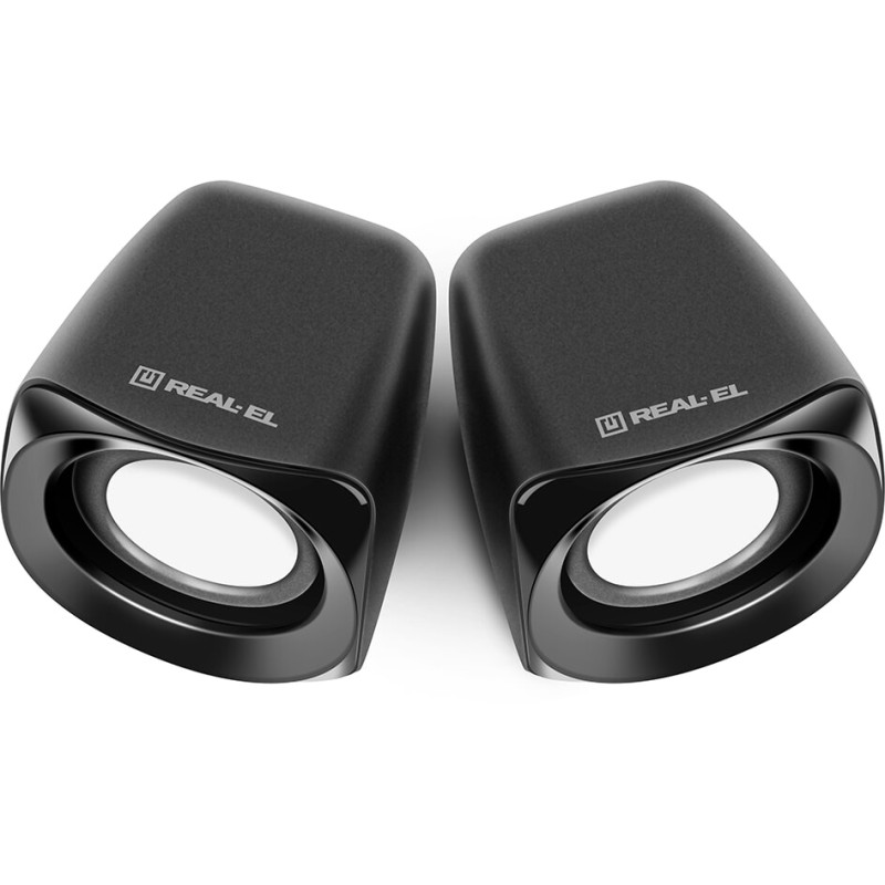 Акустична система REAL-EL S-20 Black (EL121100007)