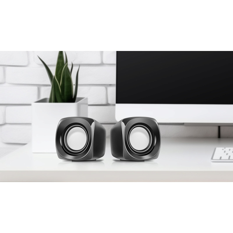 Акустична система REAL-EL S-20 Black (EL121100007)