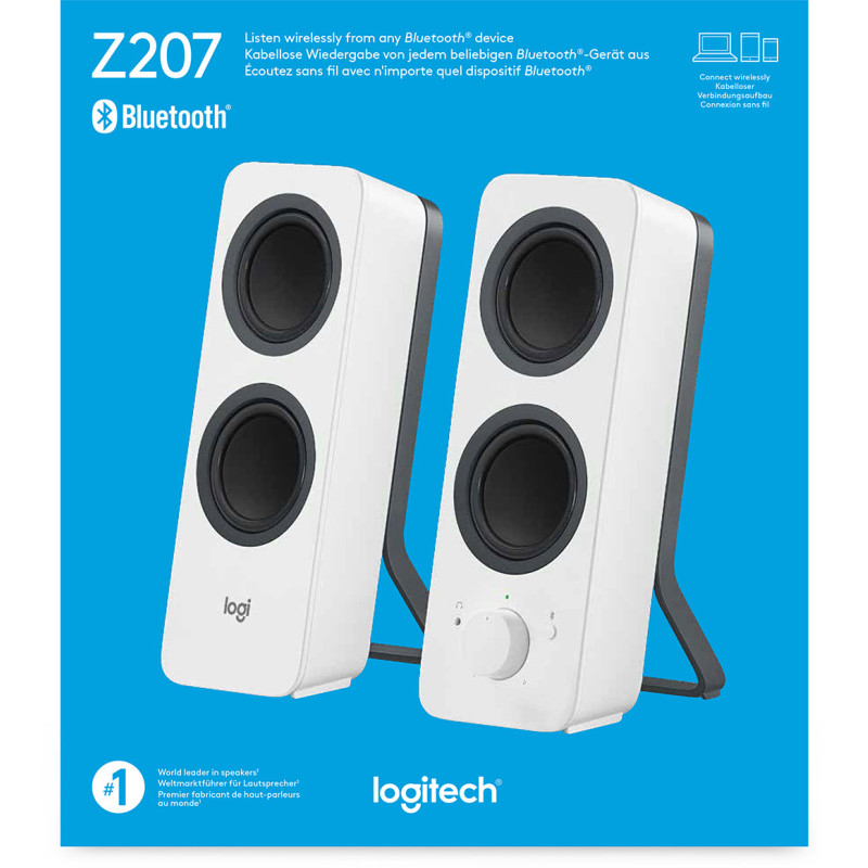 Акустична система Logitech Z207 White (980-001292)
