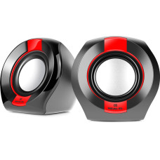 Акустична система REAL-EL S-50 Black/Red (EL121100008)