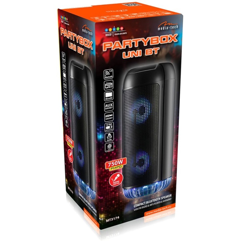 Акустична система Media-Tech Partyox Uni B (MT3174)