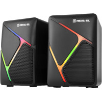 Акустична система REAL-EL S-75 Black (EL121100015)