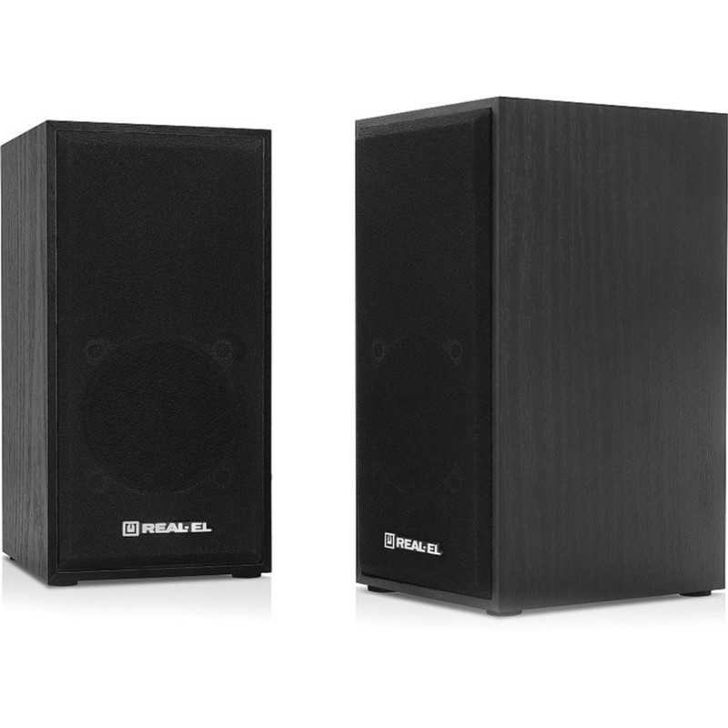 Акустична система REAL-EL S-202 Black (EL121200019)