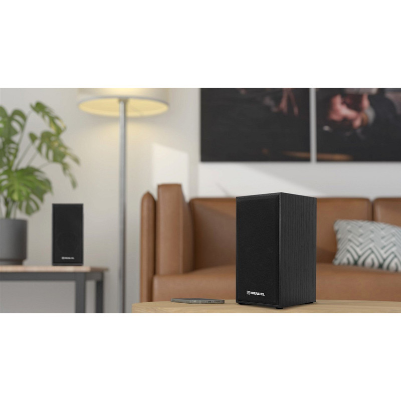 Акустична система REAL-EL S-202 Black (EL121200019)