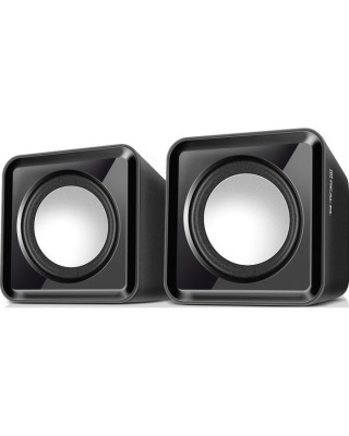 Акустична система REAL-EL S-10 USB Black (EL121100020)