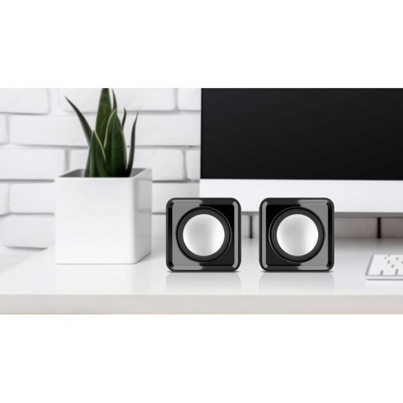 Акустична система REAL-EL S-10 USB Black (EL121100020)