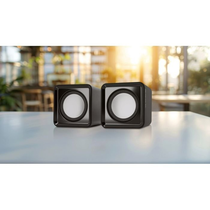 Акустична система REAL-EL S-10 USB Black (EL121100020)