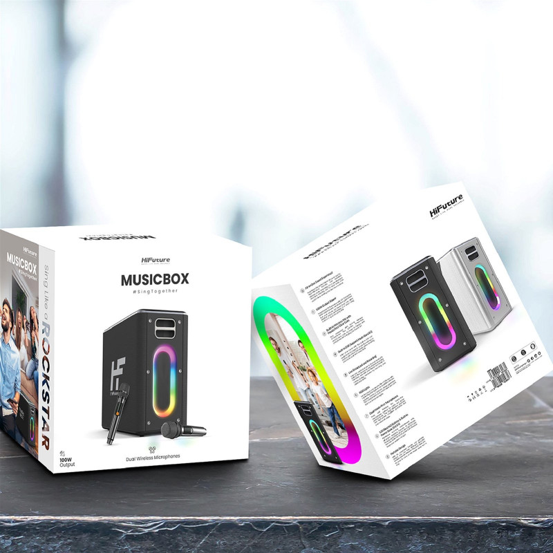 Акустична система HIFuture MusicBox Black (musicbox.black)